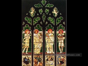 Edward Burne Jones œuvres - Christ Church Oxford La fenêtre commémorative de Vyner préraphaélite Sir Edward Burne Jones